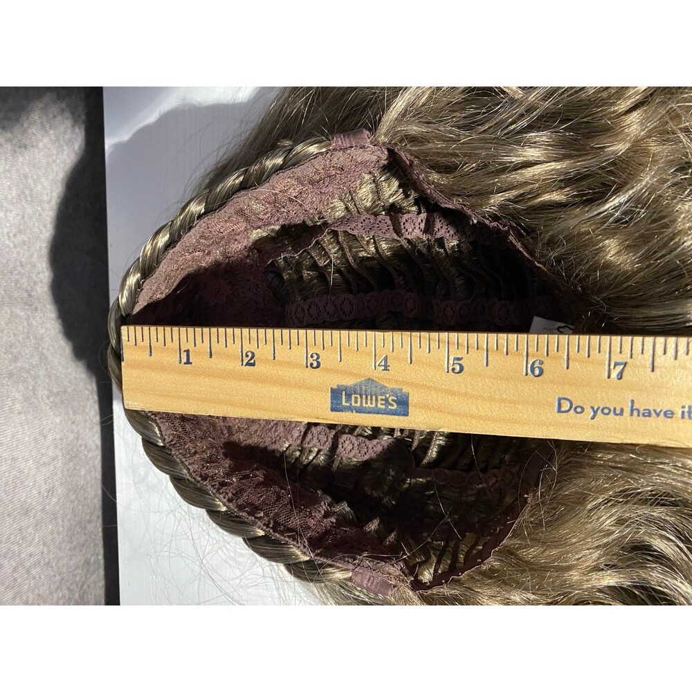 Paula Young Rosalie Wig A1410 Color 38 Medium Brown Grey Mix Mid-Length Wavy NIB - Picture 9 of 12